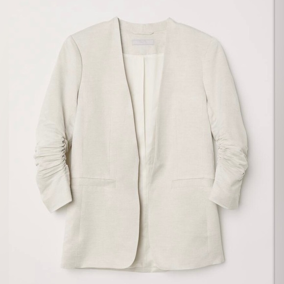 H&M Linen blazer jacket - Picture 1 of 10